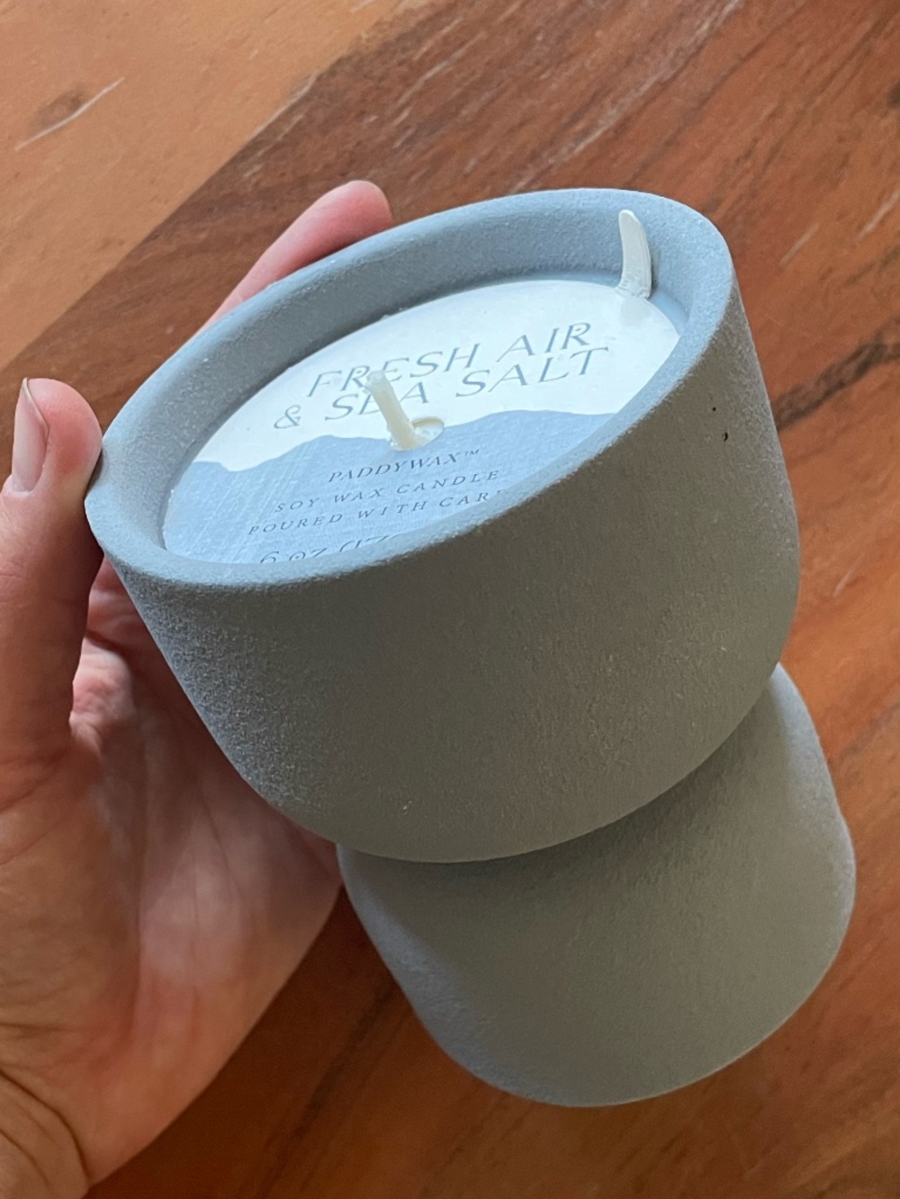 Fresh Air and Sea Salt Paddywax Soy Candle
